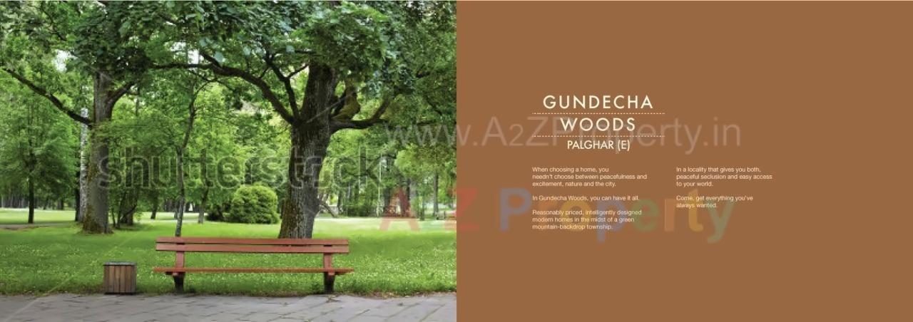  of real estate project Gundecha Woods located at Nandore, Palghar, Maharashtra