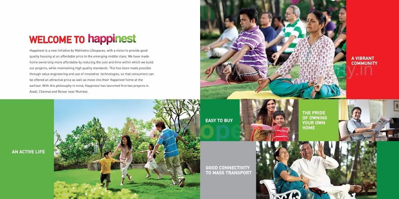  of real estate project Happinest Boisar located at Kambalgaon, Palghar, Maharashtra