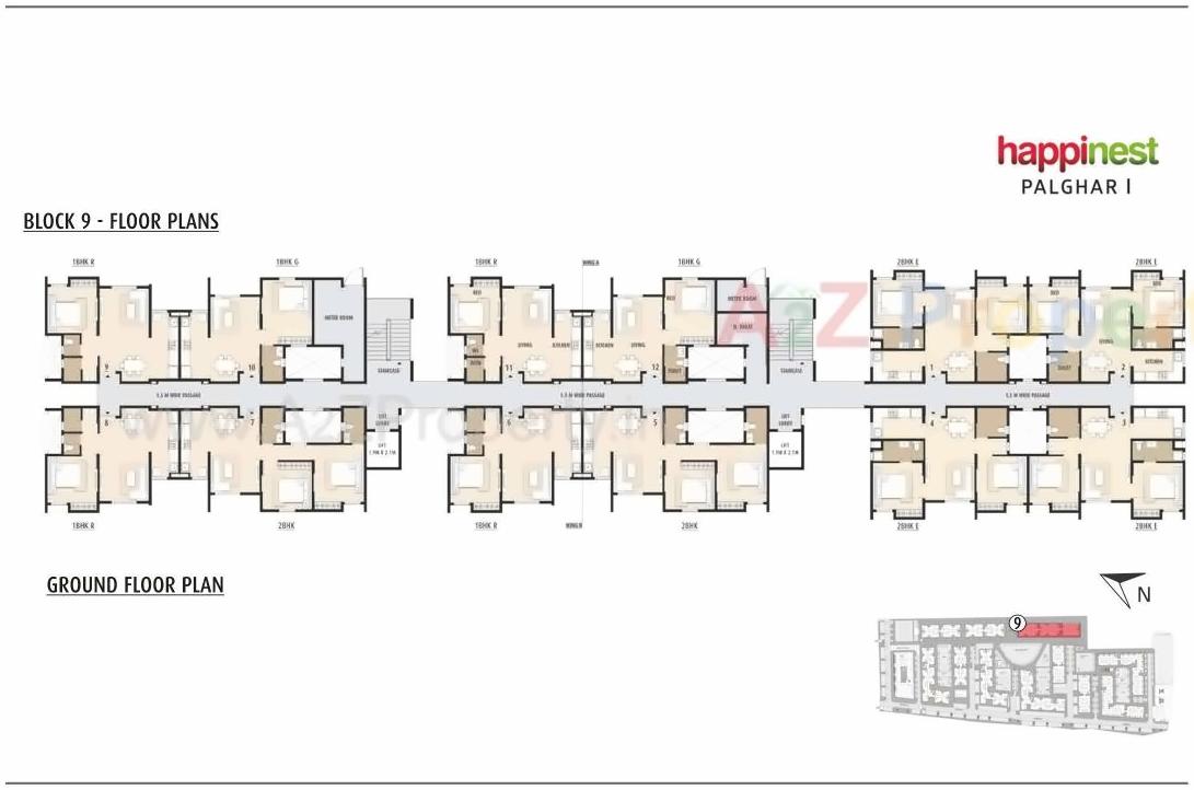 Image 18350 28 of real estate project Happinest Palghar Project located at Nandore, Palghar, Maharashtra
