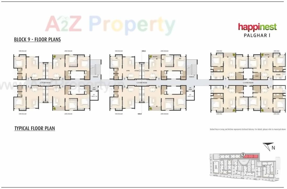 Image 18350 29 of real estate project Happinest Palghar Project located at Nandore, Palghar, Maharashtra