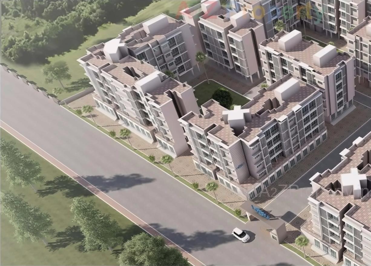 3D Elevation of real estate project Ipsit Navoday located at Shirgaon, Palghar, Maharashtra