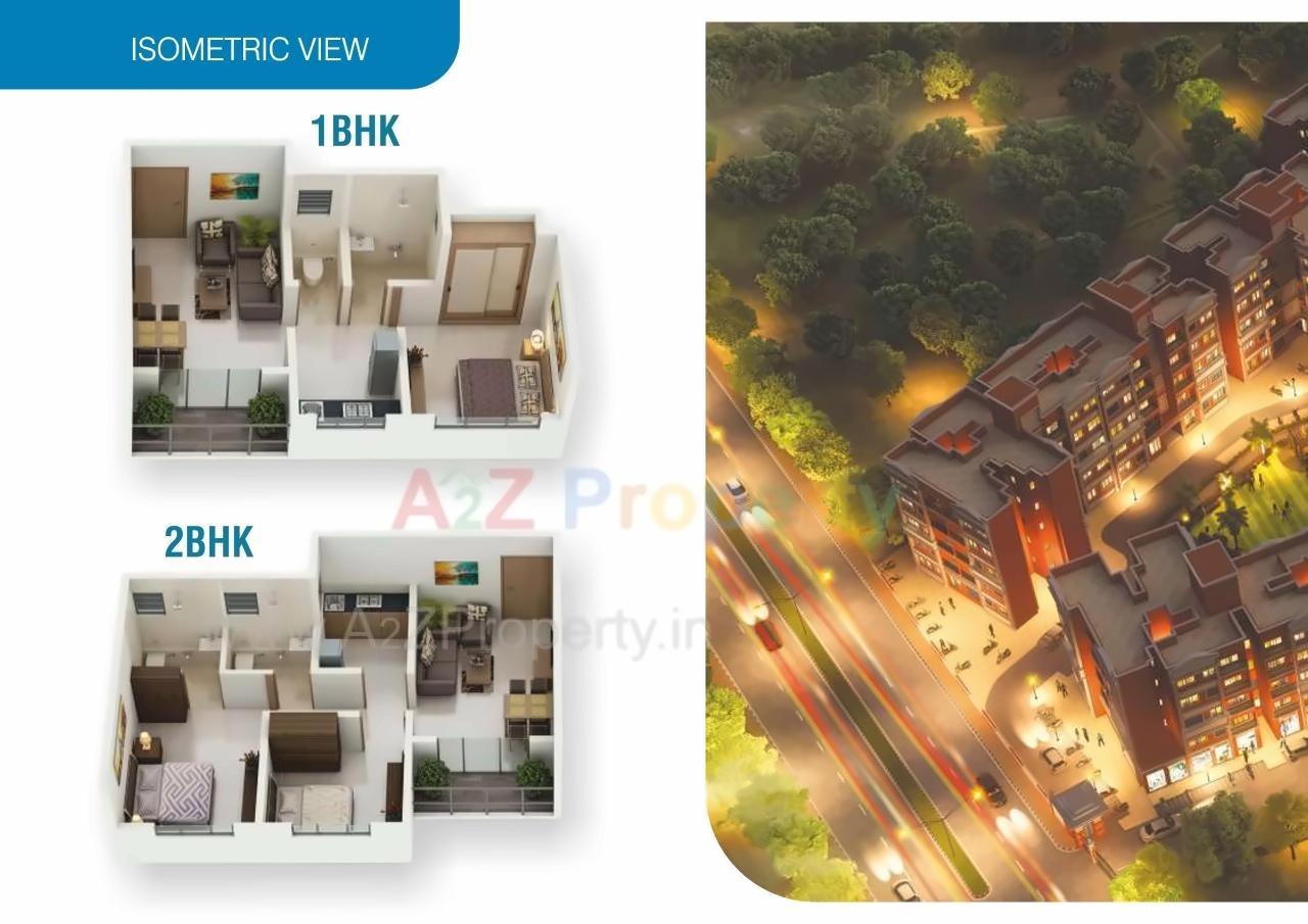 Layout of real estate project Irasa Park located at Mahim, Palghar, Maharashtra