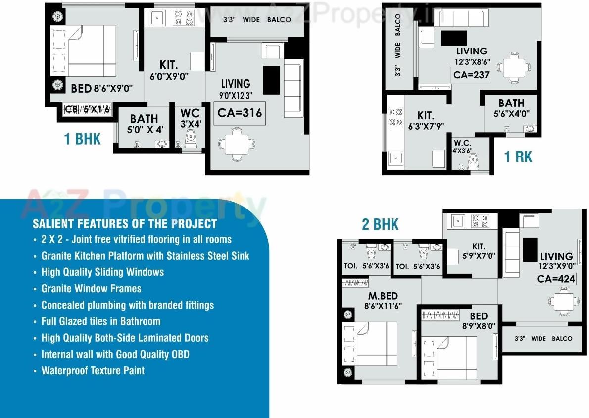 Layout of real estate project Irasa Park located at Mahim, Palghar, Maharashtra