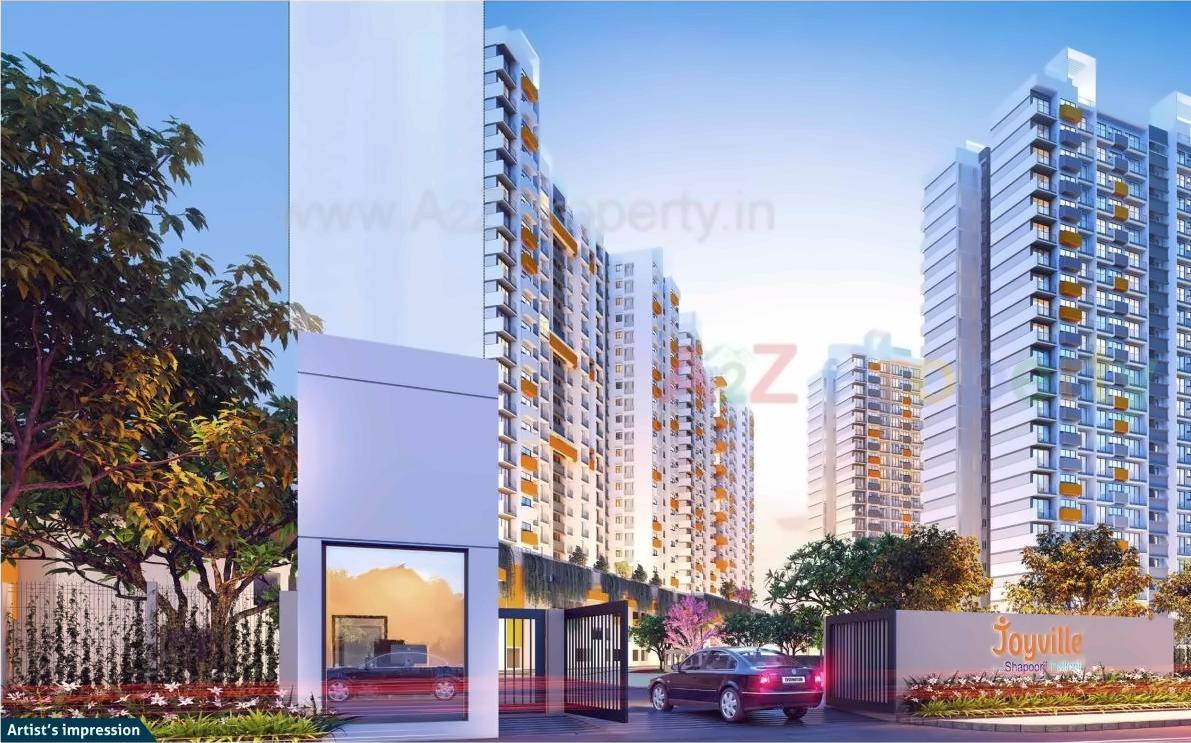 3D Elevation of real estate project Joyville Virar located at Vasaivirar-city-m-corp, Palghar, Maharashtra