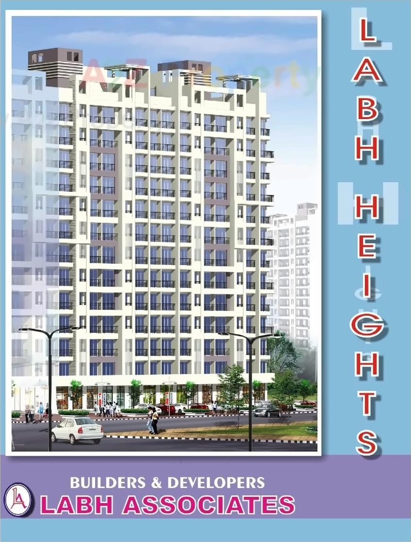 3D Elevation of real estate project Labh Heights located at Vasaivirar-city-m-corp, Palghar, Maharashtra