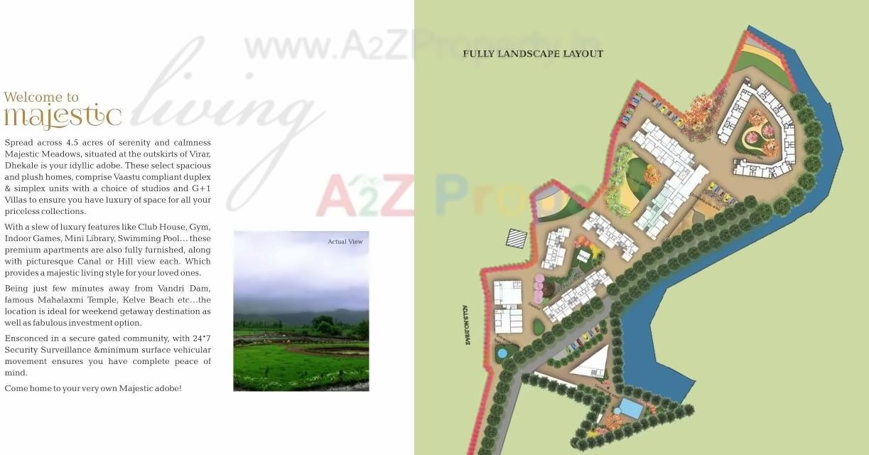  of real estate project Majestic Meadows located at Dhekale, Palghar, Maharashtra