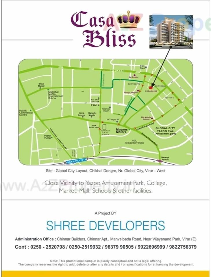  of real estate project Mandar Associates located at Vasaivirar-city-m-corp, Palghar, Maharashtra