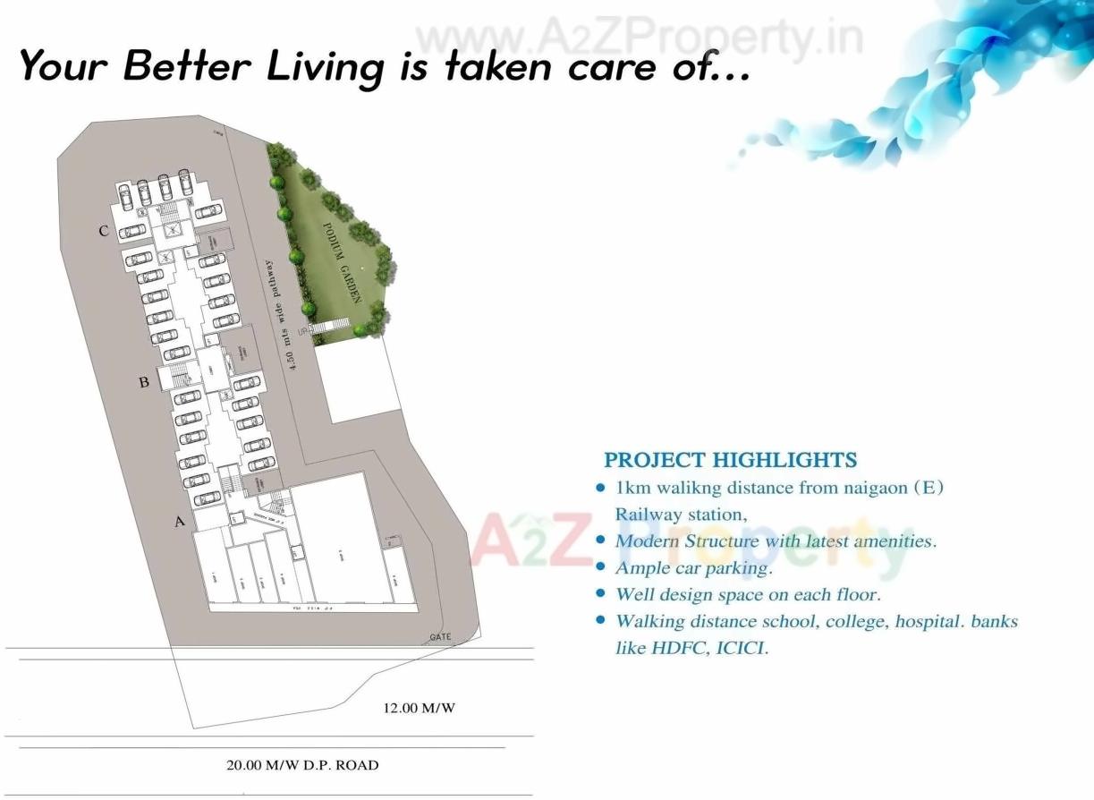  of real estate project Mohak Oyster Living located at Vasaivirar-city-m-corp, Palghar, Maharashtra