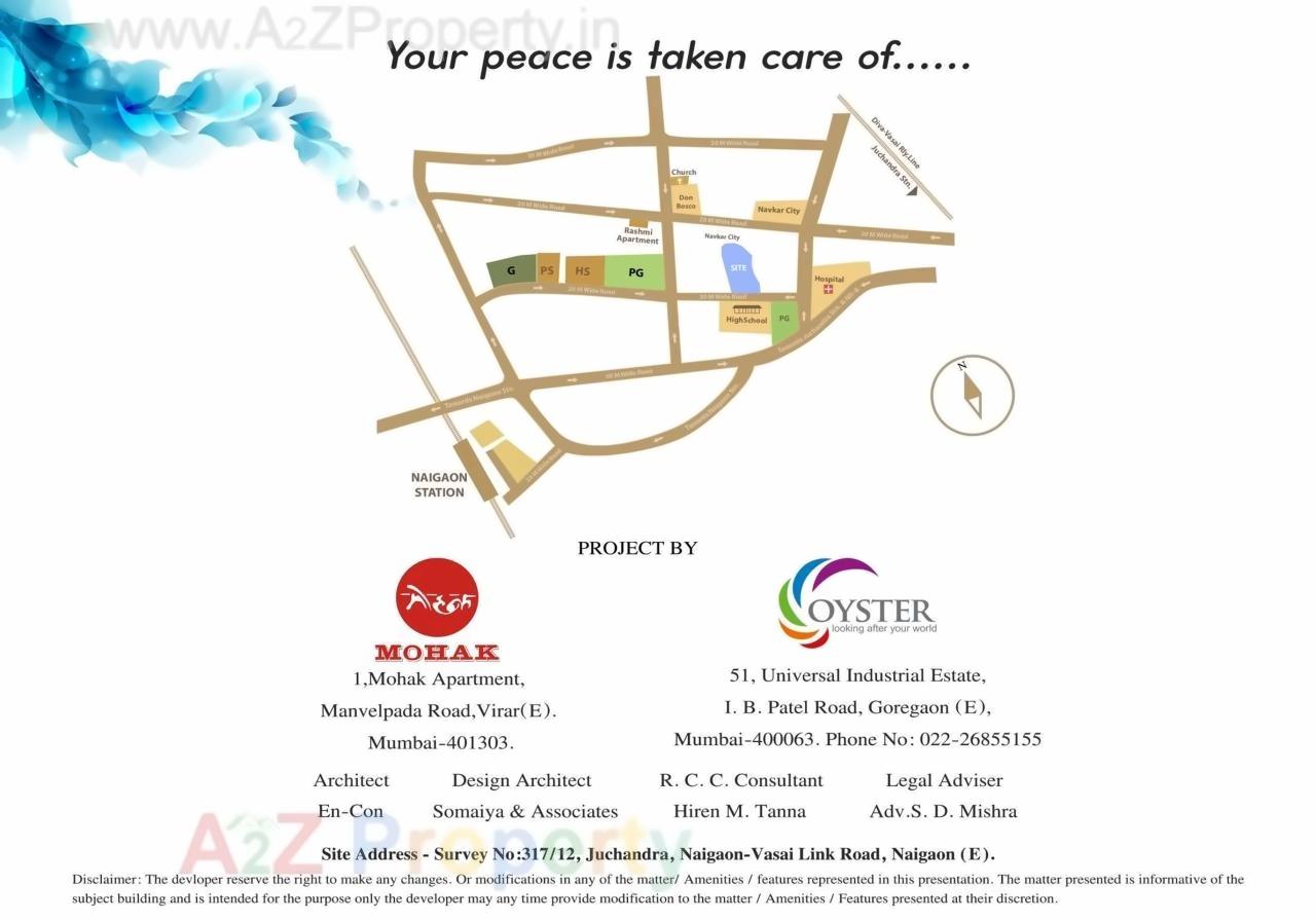  of real estate project Mohak Oyster Living located at Vasaivirar-city-m-corp, Palghar, Maharashtra