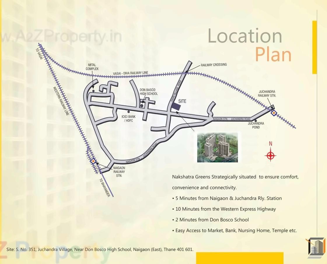  of real estate project Nakshatra Greens located at Tivari, Palghar, Maharashtra