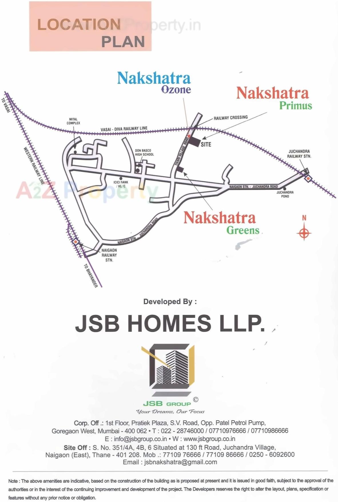  of real estate project Nakshatra Ozone located at Tivari, Palghar, Maharashtra