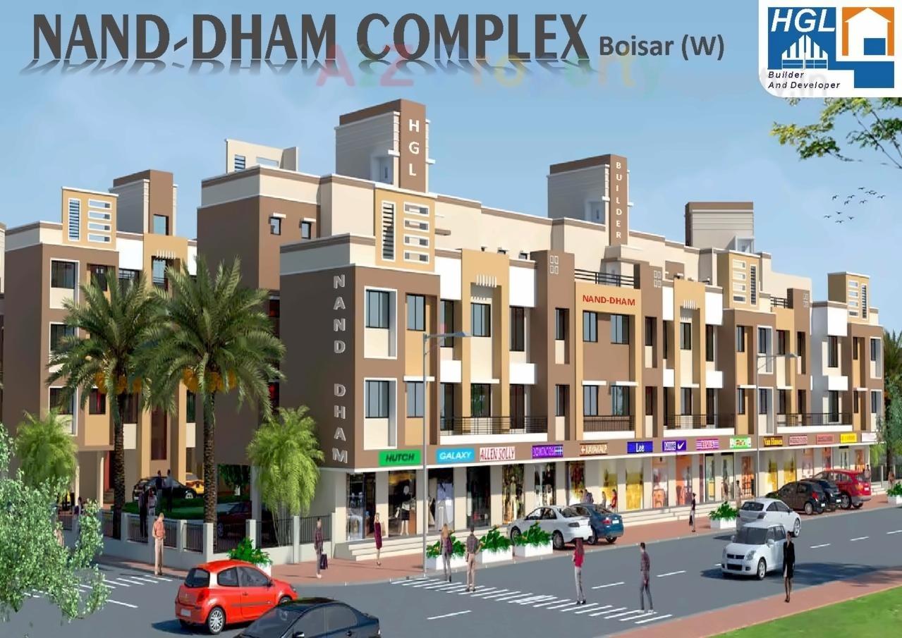 3D Elevation of real estate project Nand Dham Complex located at Parnali, Palghar, Maharashtra
