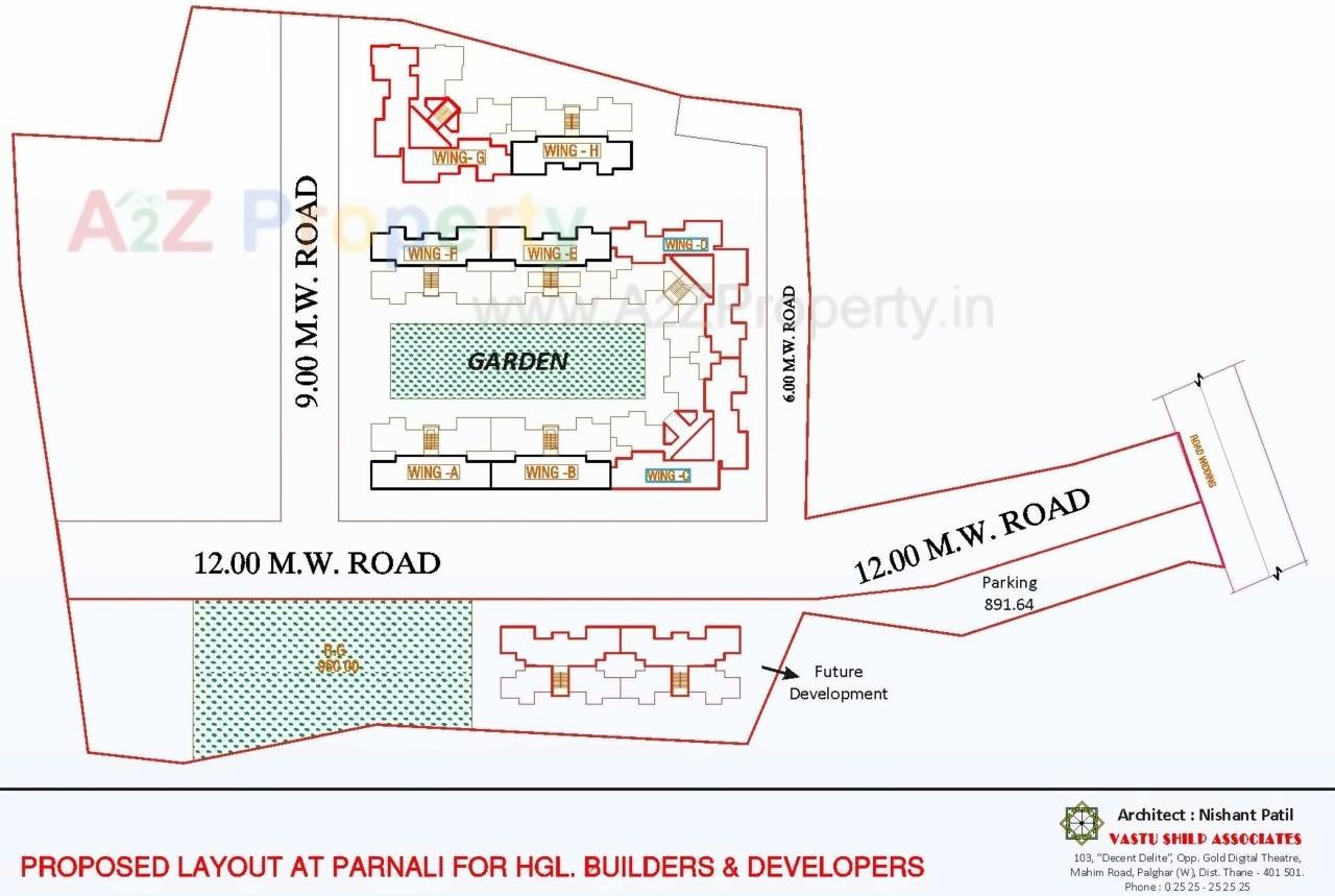  of real estate project Nand Dham Complex located at Parnali, Palghar, Maharashtra