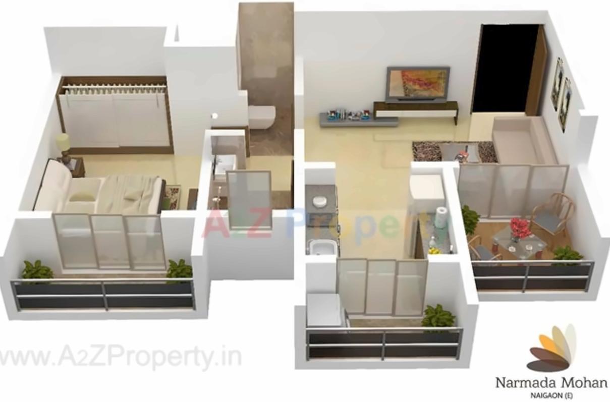  of real estate project Narmada Mohan located at Vasaivirar-city-m-corp, Palghar, Maharashtra