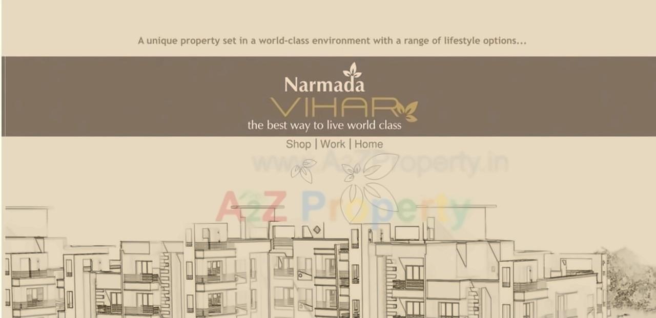 Layout of real estate project Narmada Vihar located at Kurgaon, Palghar, Maharashtra