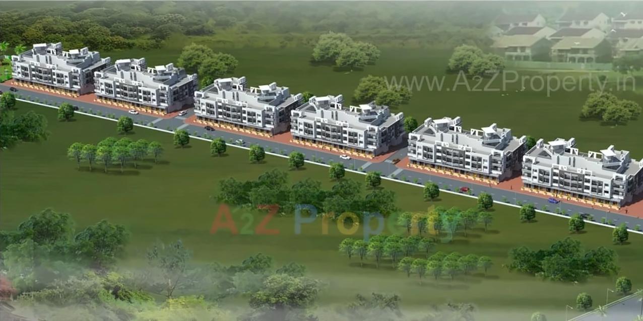 3D Elevation of real estate project Narmada Vihar located at Kurgaon, Palghar, Maharashtra