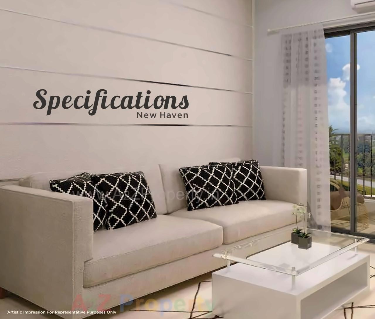 3D Elevation of real estate project New Haven Boisar located at Panchali, Palghar, Maharashtra