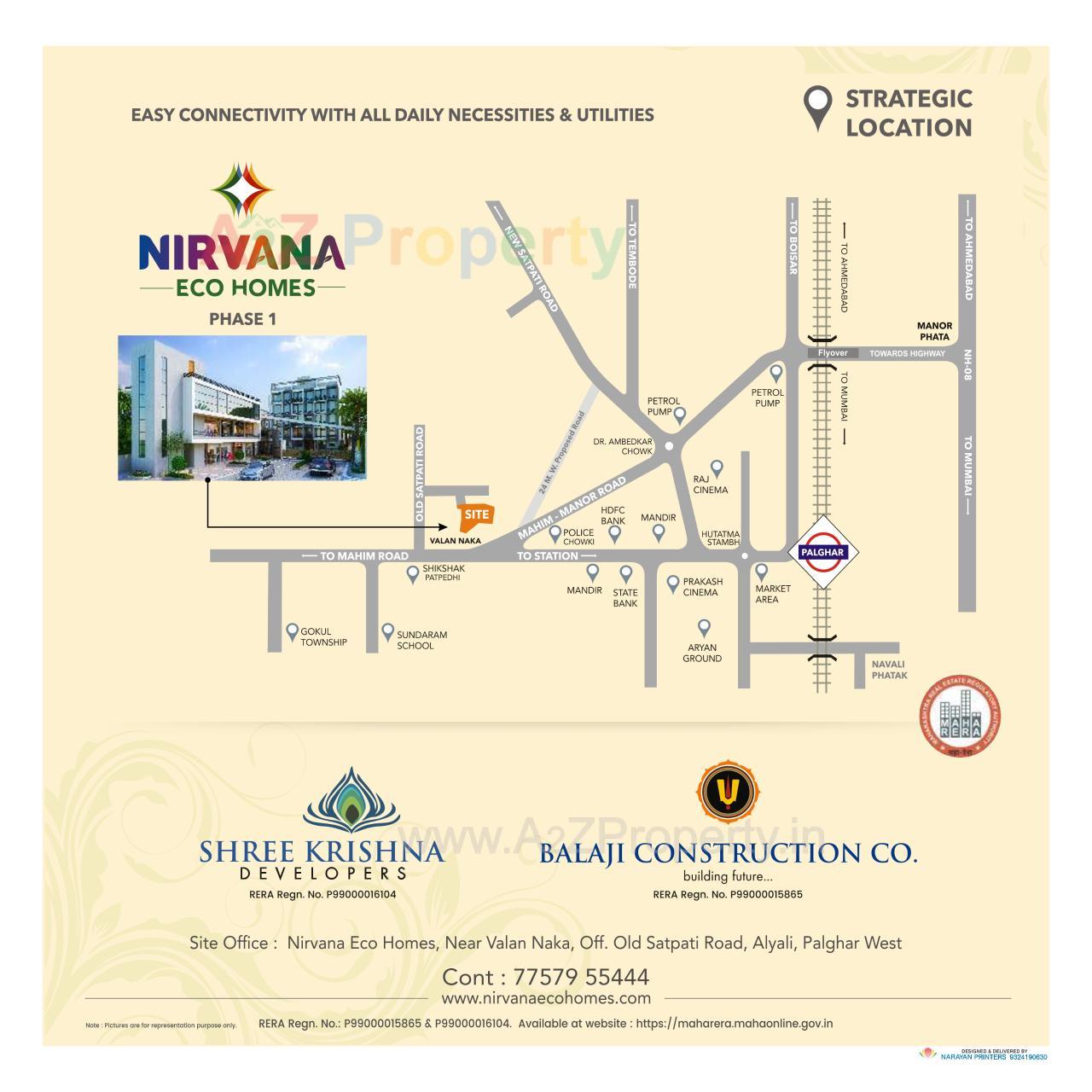  of real estate project Nirvana Eco Homes located at Palghar--, Palghar, Maharashtra