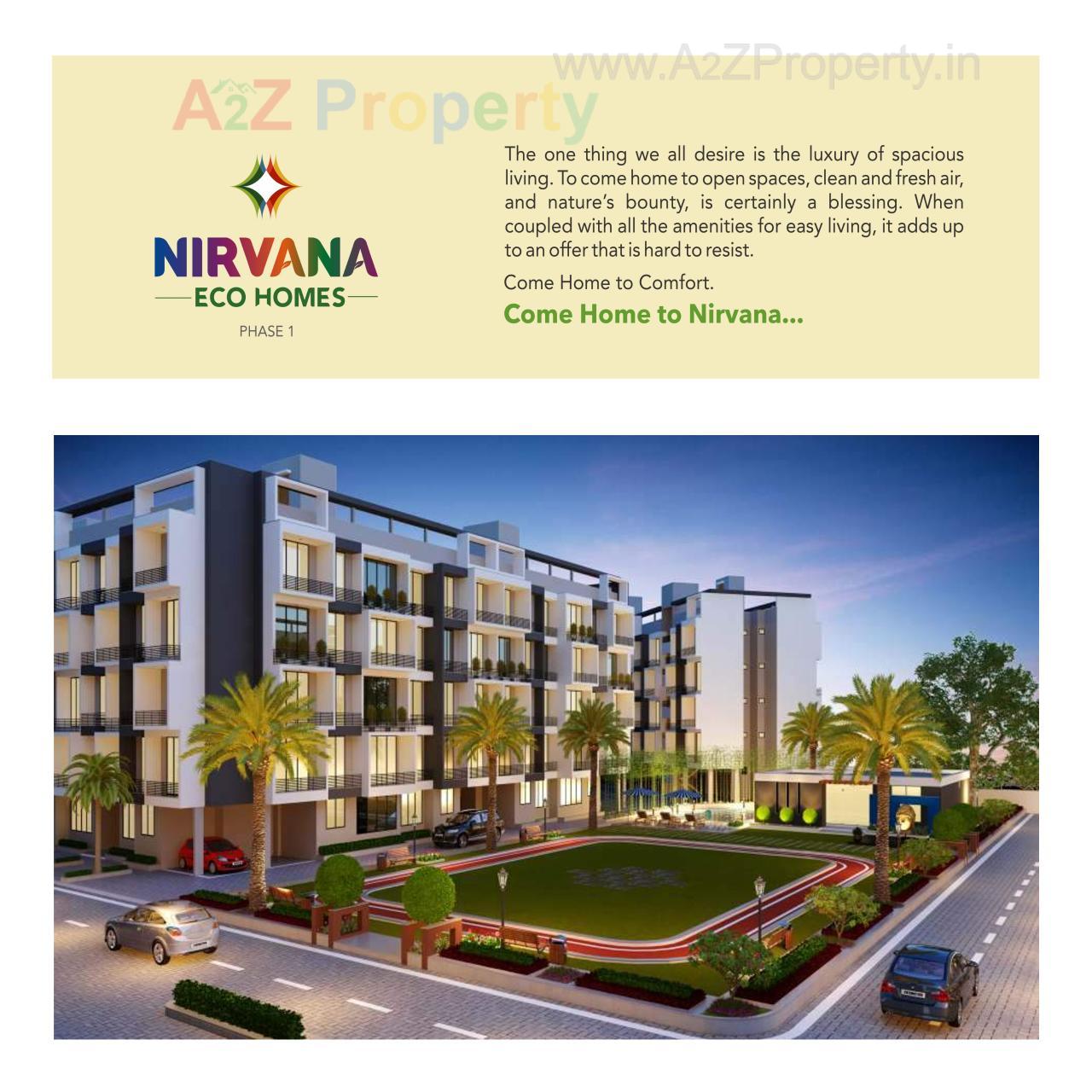 3D Elevation of real estate project Nirvana Eco Homes located at Palghar--, Palghar, Maharashtra