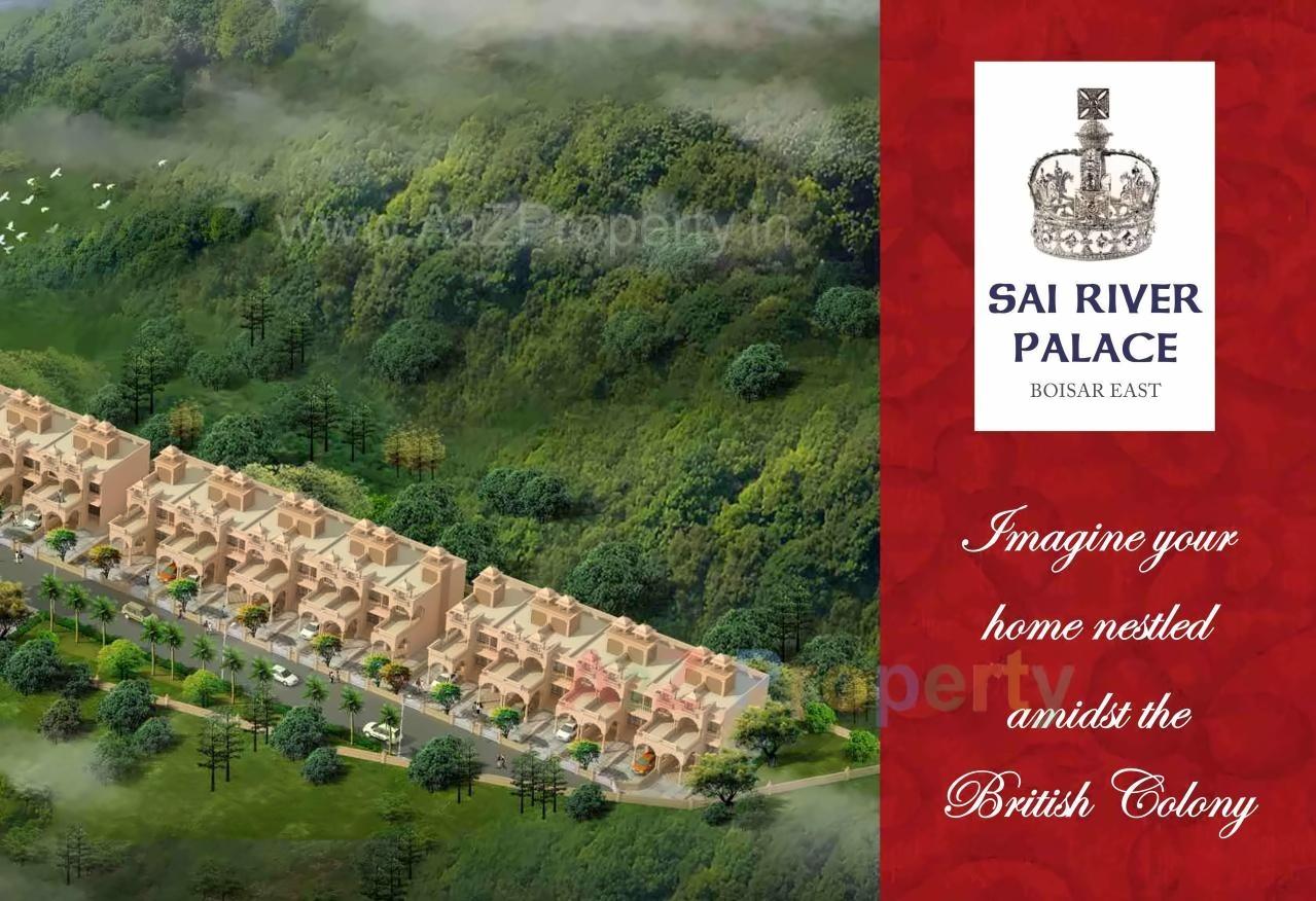 3D Elevation of real estate project Sai River Palace located at Lalonde, Palghar, Maharashtra