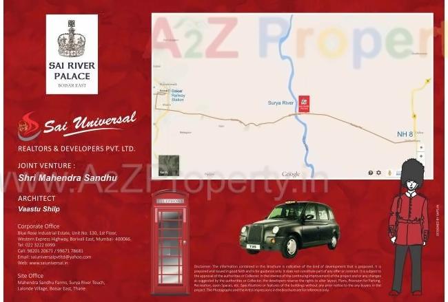  of real estate project Sai River Palace located at Lalonde, Palghar, Maharashtra