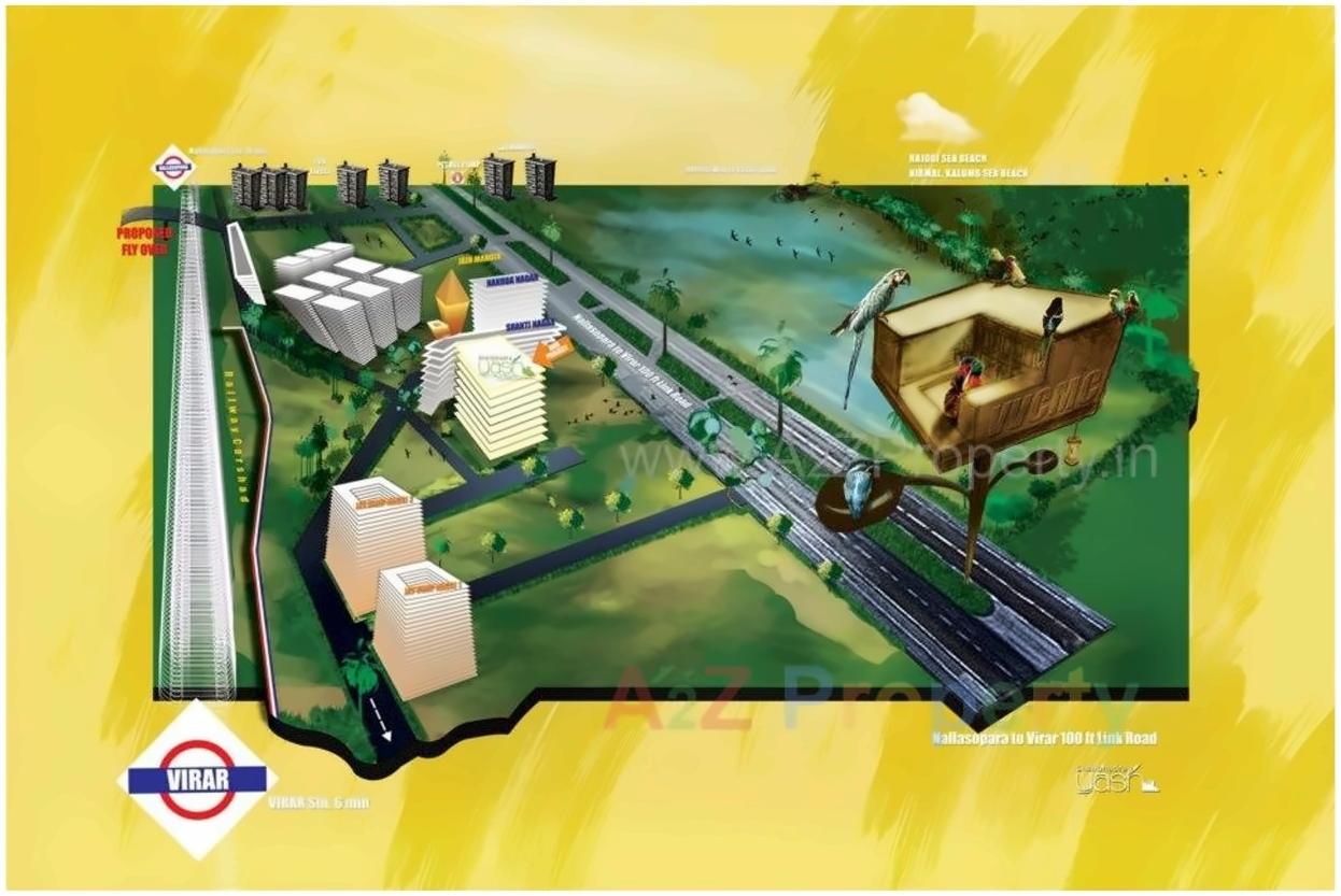  of real estate project Shalibhadra Yash located at Vasaivirar-city-m-corp, Palghar, Maharashtra