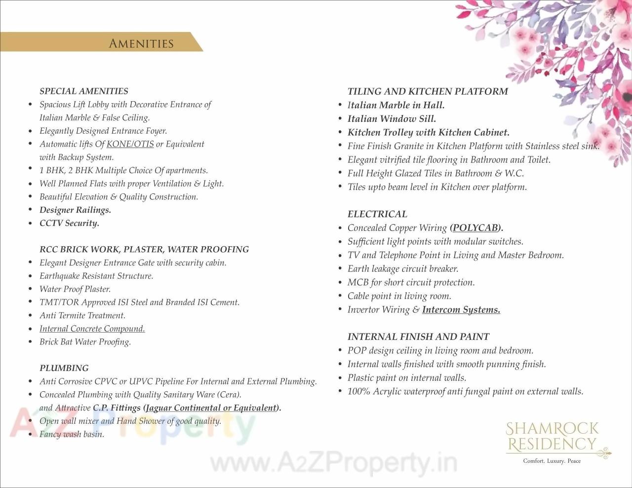  of real estate project Shamrock Residency located at Vasaivirar-city-m-corp, Palghar, Maharashtra