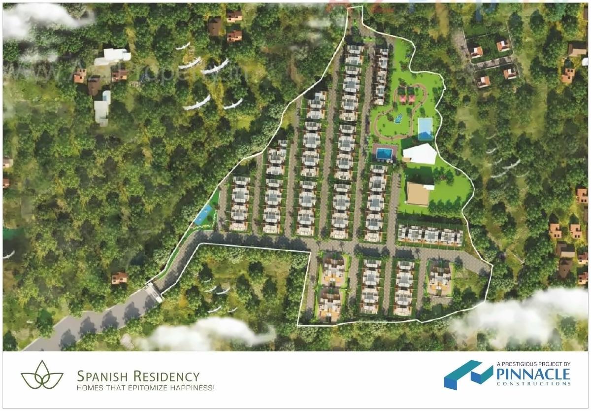 3D Elevation of real estate project Spanish Residency located at Vasaivirar-city-m-corp, Palghar, Maharashtra