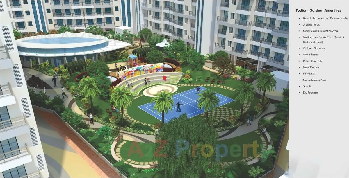 3D Elevation of real estate project Swastik Epitome   To 14 Floors located at Vasaivirar-city-m-corp, Palghar, Maharashtra