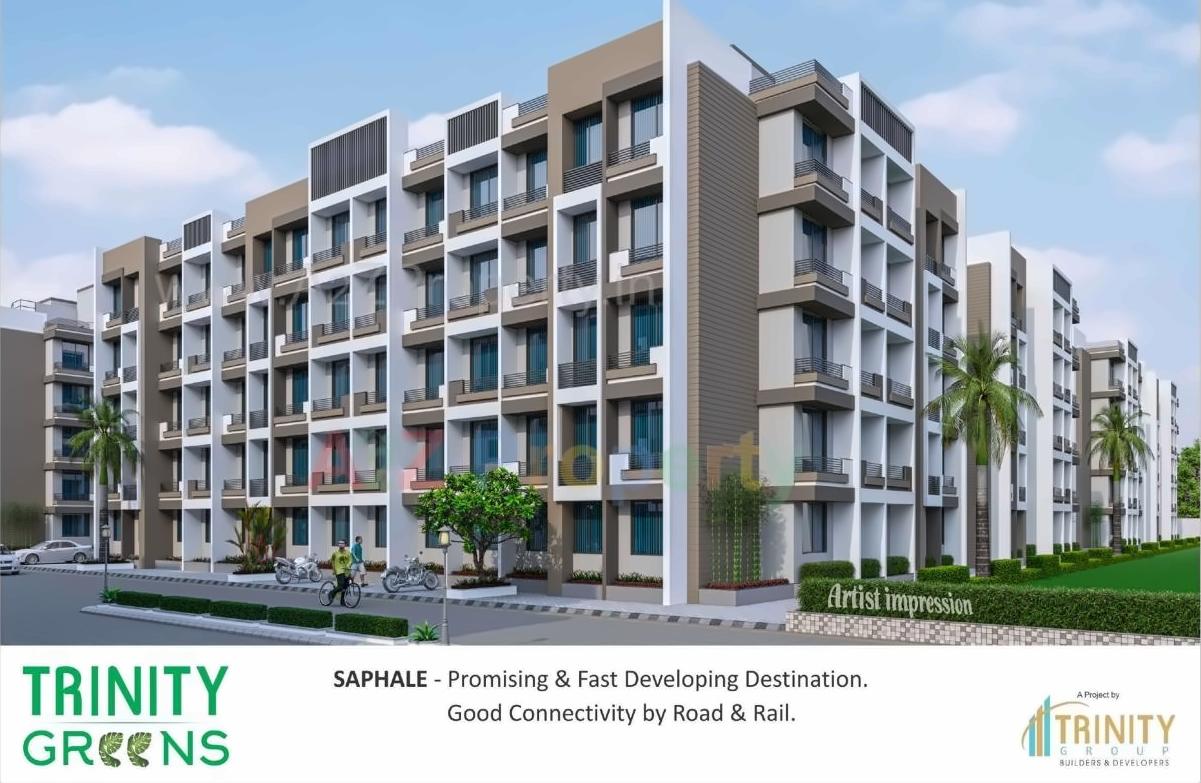 3D Elevation of real estate project Trinity Greens located at Makane, Palghar, Maharashtra