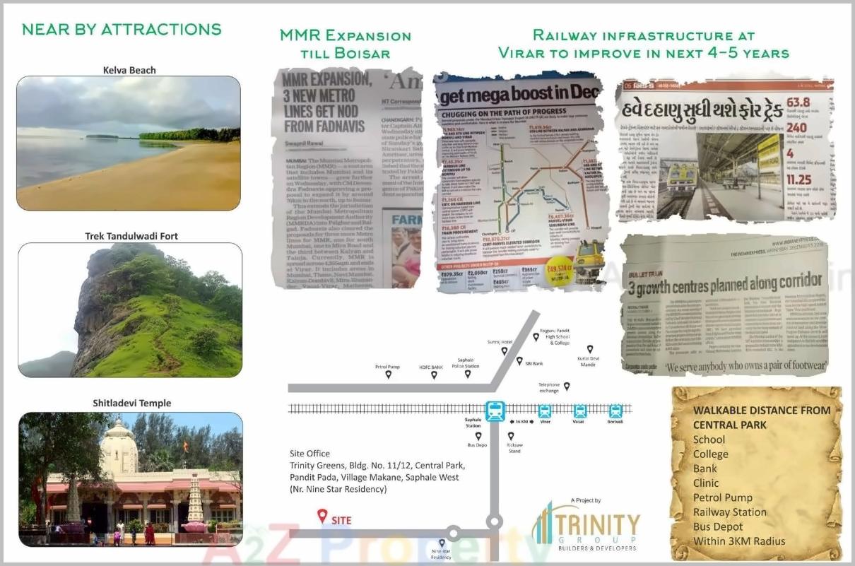  of real estate project Trinity Greens located at Makane, Palghar, Maharashtra