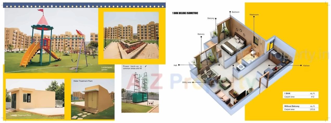 Layout of real estate project Vbhc Greendew located at Devkhop, Palghar, Maharashtra