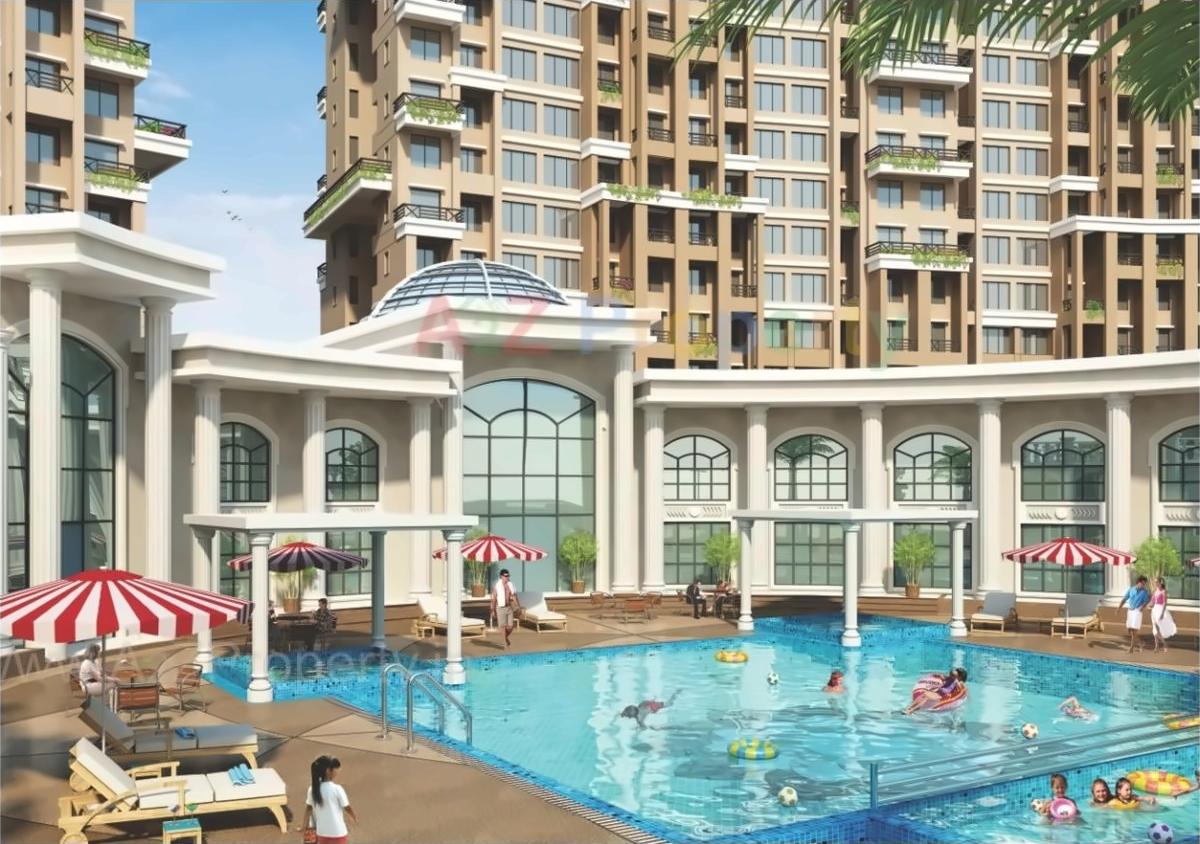 3D Elevation of real estate project Viva City located at Vasaivirar-city-m-corp, Palghar, Maharashtra