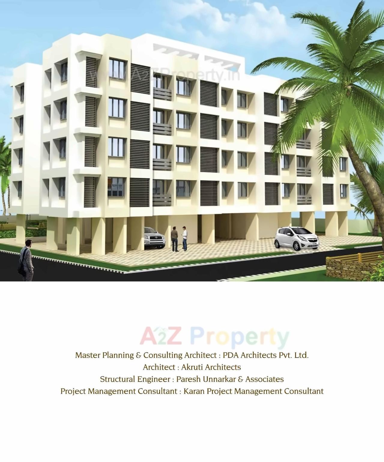 3D Elevation of real estate project Viva Swarangan located at Palghar--, Palghar, Maharashtra