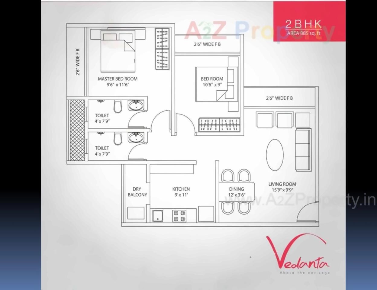 Layout of real estate project Viva Vedanta    No located at Vasaivirar-city-m-corp, Palghar, Maharashtra