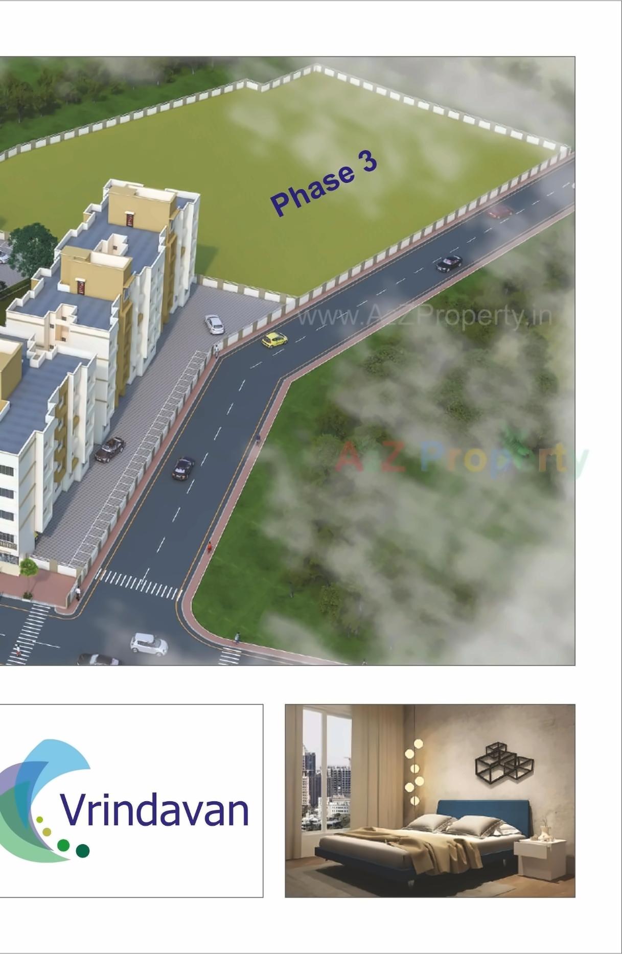 3D Elevation of real estate project Vrindavan Complex located at Saphale, Palghar, Maharashtra