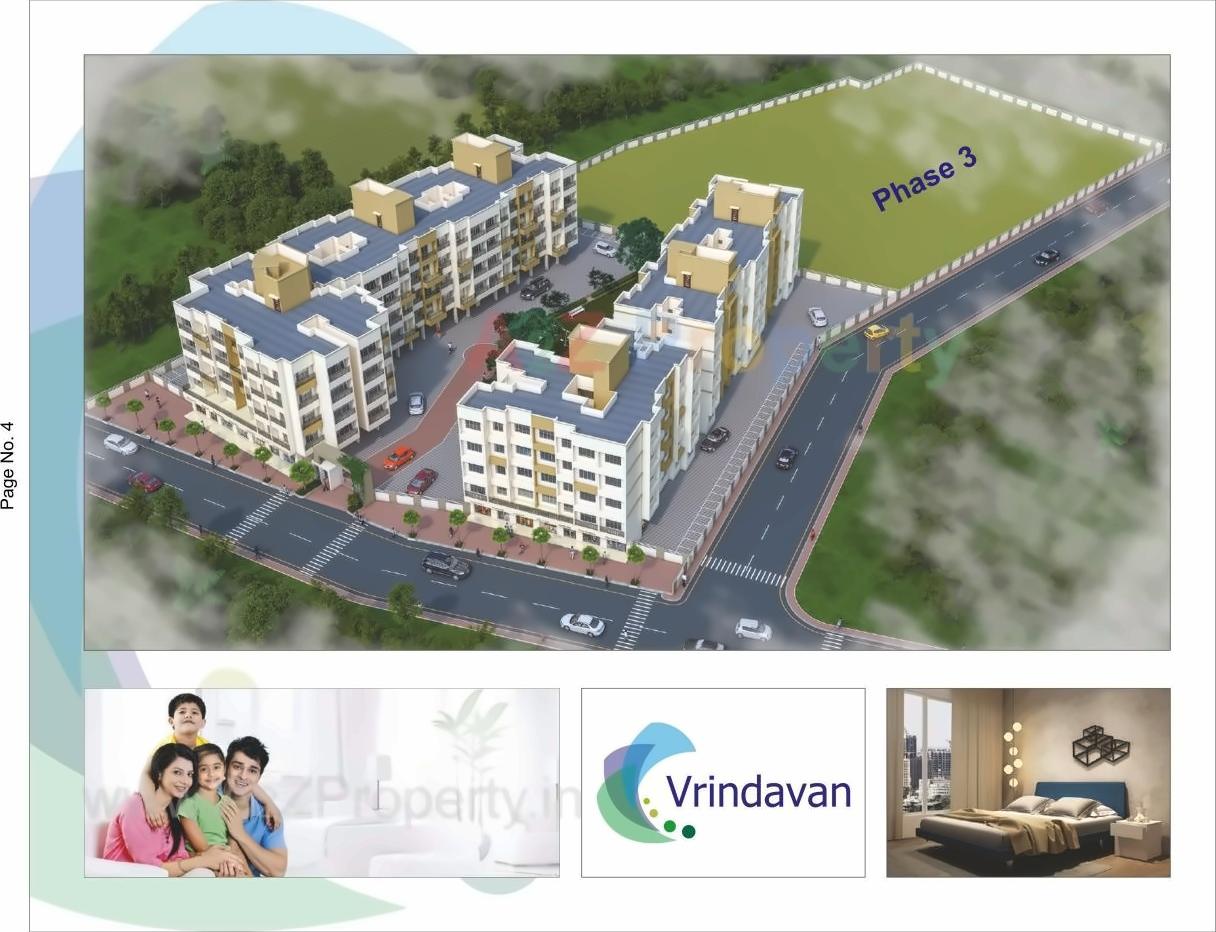 3D Elevation of real estate project Vrindavan Complex located at Saphale, Palghar, Maharashtra