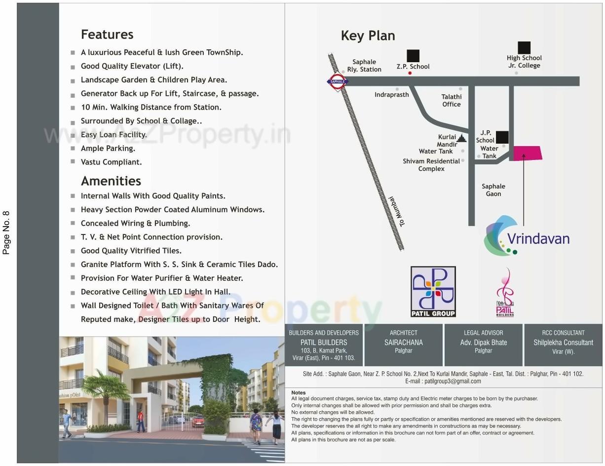  of real estate project Vrindavan Complex located at Saphale, Palghar, Maharashtra