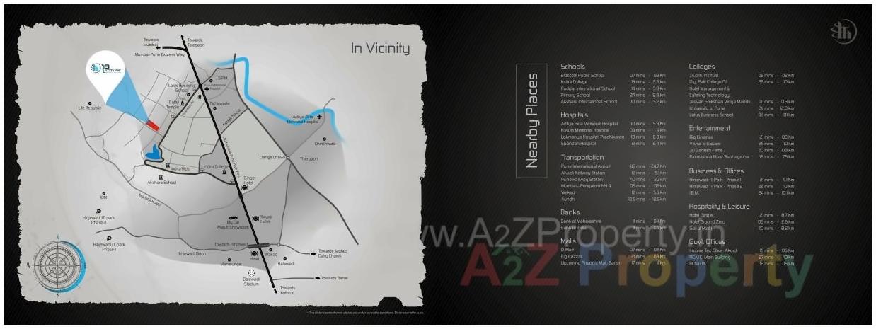  of real estate project 18 Latitude located at Punawale, Pune, Maharashtra