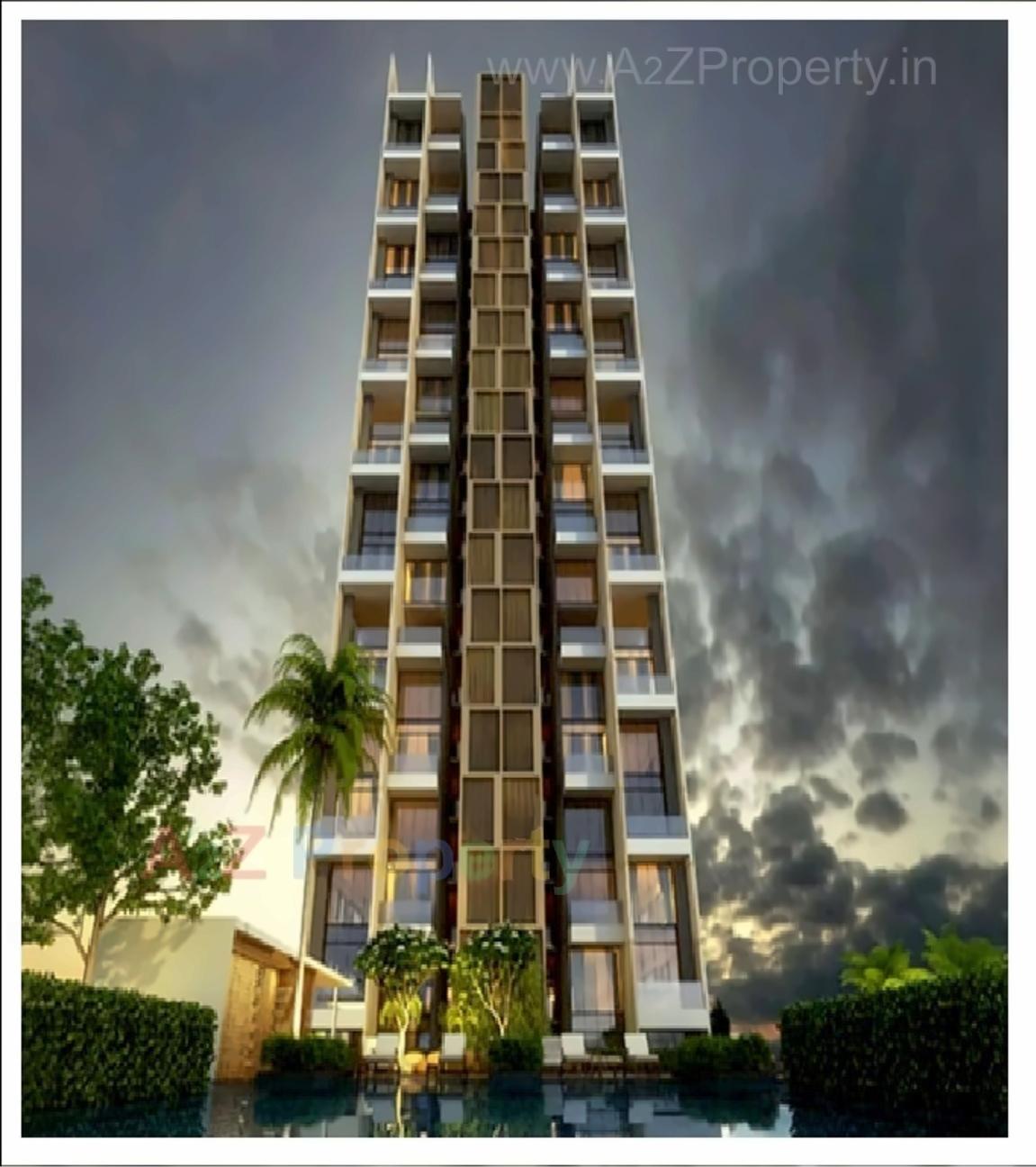 3D Elevation of real estate project 24k Atria located at Pimpri-chinchawad-m-corp, Pune, Maharashtra