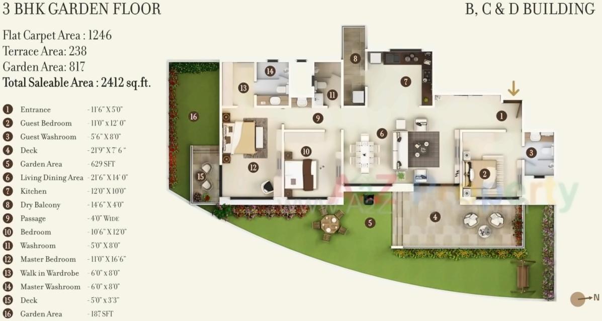 Layout of real estate project 24k Opula located at Pimpri-chinchawad-m-corp, Pune, Maharashtra