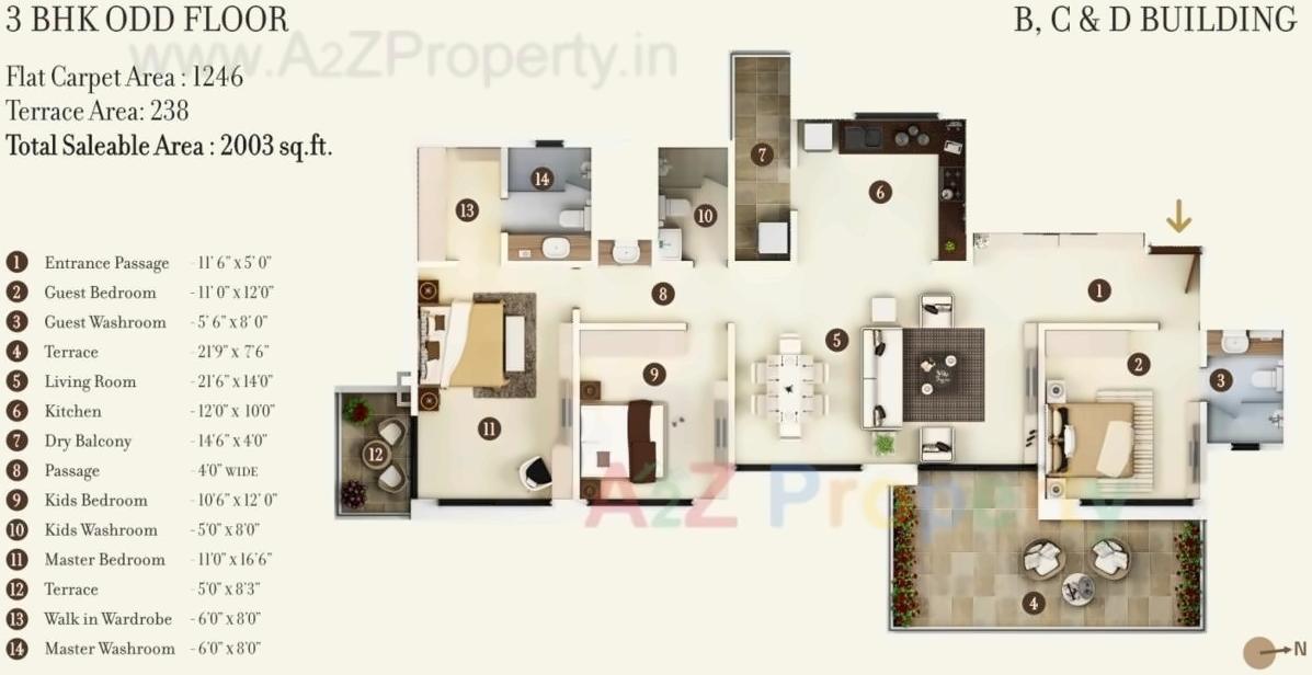 Layout of real estate project 24k Opula located at Pimpri-chinchawad-m-corp, Pune, Maharashtra