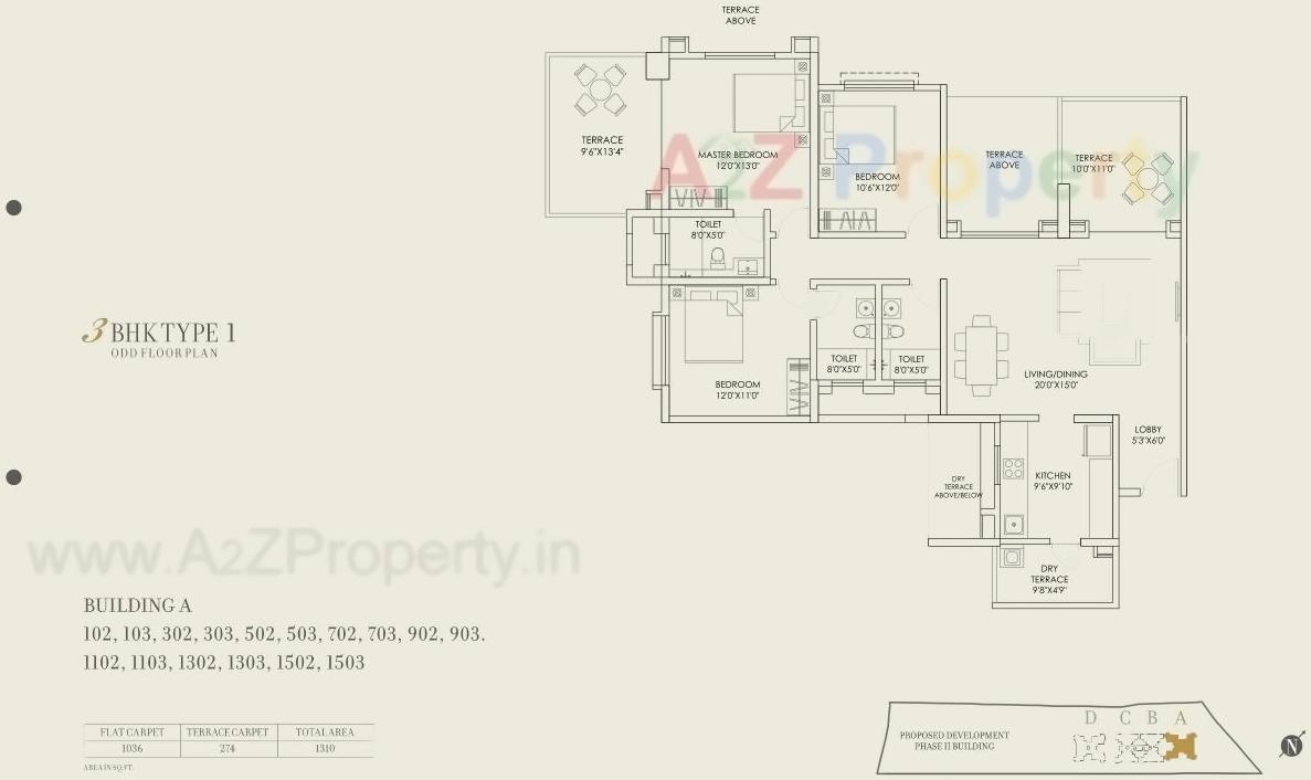 Layout of real estate project 24k Sereno S located at Pune-m-corp, Pune, Maharashtra