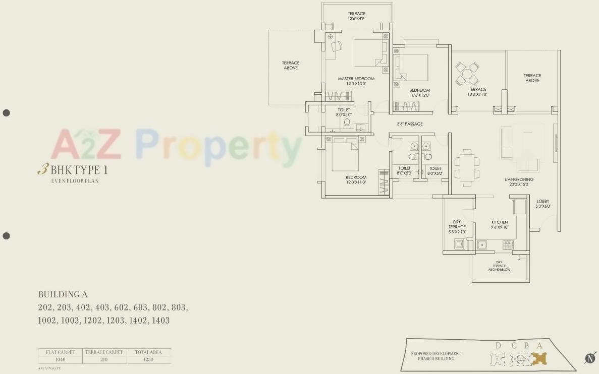 Layout of real estate project 24k Sereno S located at Pune-m-corp, Pune, Maharashtra