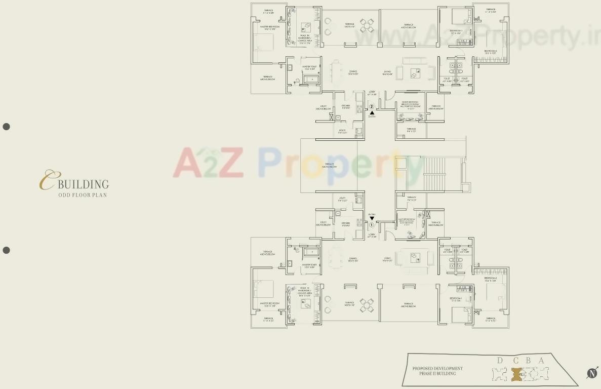 Layout of real estate project 24k Sereno S located at Pune-m-corp, Pune, Maharashtra