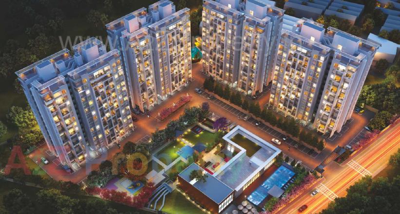 3D Elevation of real estate project 32 Pinewood Drive located at Bhoirwadi, Pune, Maharashtra