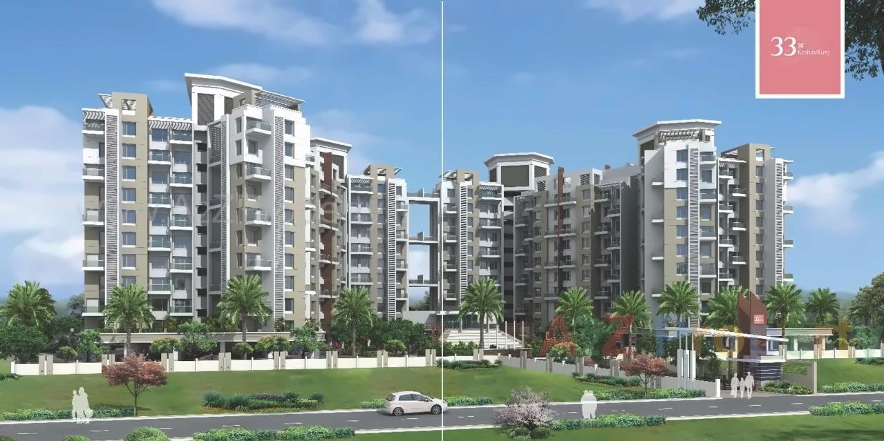 3D Elevation of real estate project 33 Keshav Kunj located at Mundhawa, Pune, Maharashtra