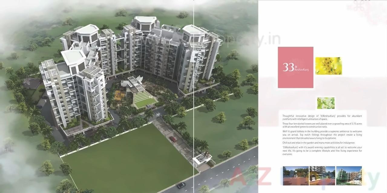3D Elevation of real estate project 33 Keshav Kunj located at Mundhawa, Pune, Maharashtra