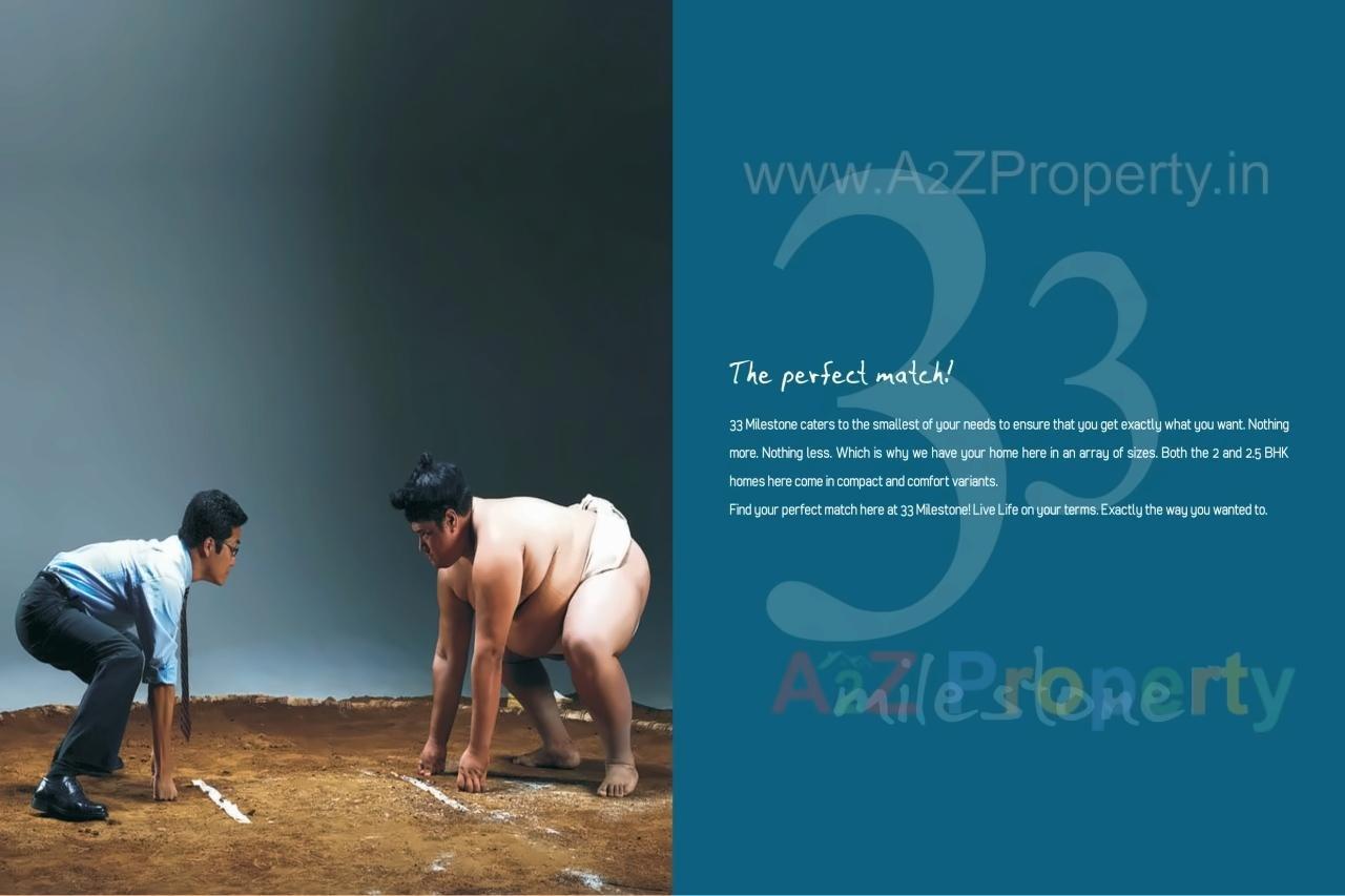  of real estate project 33 Milestone located at Tathwade, Pune, Maharashtra