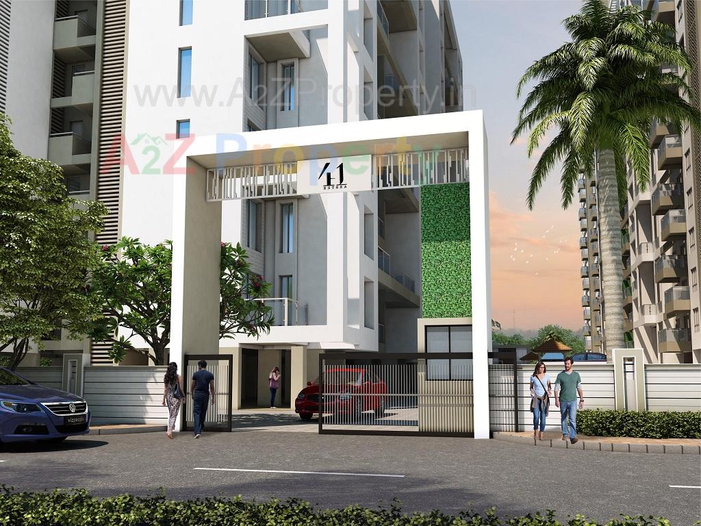 Elevation 28412 2 of real estate project 41 Estera located at Punawale, Pune, Maharashtra